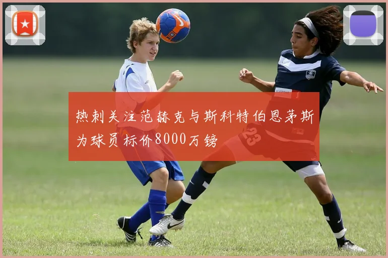 热刺关注范赫克与斯科特伯恩茅斯为球员标价8000万镑
